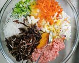A picture of step 1 of Hanoi Fried Spring Rolls (Nem Rán Hà Nội).