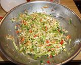 A picture of step 4 of Shrimp and Shiitake Spring Rolls.