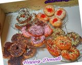 Foto langkah ke 6 dari resep Donat Simple aneka toping.