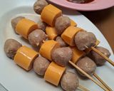 Foto langkah ke 2 dari resep Bakso & Sosis Bakar.
