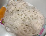 Hình bước làm 1 của món Bún chay kiểu huế