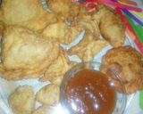 A picture of step 8 of Wontons.