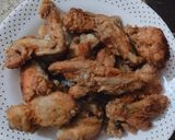 A picture of step 2 of Chicken Honey Wings.