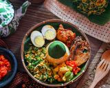 Foto langkah ke 3 dari resep Nasi Jagung Rice Cooker Khas Jawa Timur.
