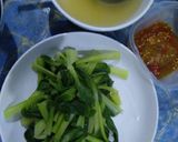 Hình bước làm 3 của món Cải thìa luộc