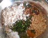 A picture of step 2 of Non Fried Buff Vada (Nariyal ki kachori).