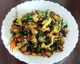 A picture of step 2 of Steam rava vegetable balls (for kids).