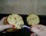 Foto del paso 2 de la receta: Pan dulce relleno con helado