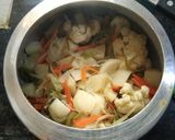 A picture of step 1 of Pav bhaji.