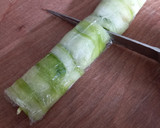 Foto del paso 3 de la receta: Sushi sin arroz de pepino Keto