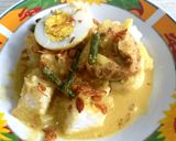 Foto langkah ke 4 dari resep Lontong Sayur.