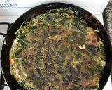 Foto del paso 6 de la receta: Tortilla de espinaca con relleno sorpresa