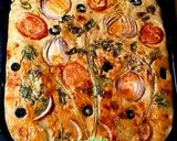 A picture of step 7 of Focaccia bread.