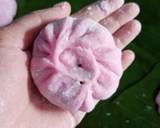 ขนมกุยช่ายไหว้เจ้าสีชมพู วิธีทำสูตร 8 รูป