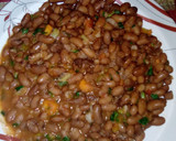 A picture of step 7 of Yellow beans stew.