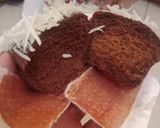 Foto langkah ke 4 dari resep Brownies kukus untuk base cake hias #tantanganakhirtahun.