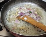 A picture of step 2 of Mexican rice.