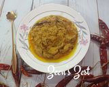 A picture of step 6 of Andhra Beerakaya Chutney/Ridge Gourd Chutney.