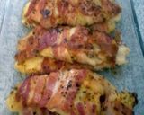 Foto del paso 5 de la receta: Filete de pescado envuelto con tocino