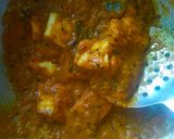 A picture of step 11 of Paneer Pasanda.