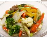 รูปขั้นตอนการทำที่ 5 ของ 🥦🥕ผัดผักเก้าเซียน🥗