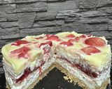 Epres - fehércsokis túrórudi torta (18 cm-es formához) recept fázis 11 fotója