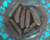 A picture of step 6 of Fried sausages.