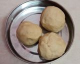 A picture of step 2 of Kids peanut cream chappathi.