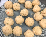 Foto del paso 6 de la receta: Albóndigas de merluza y gambones con salsa ligera de verduras y jengibre