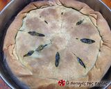 A picture of step 6 of Vegan Spanakopita.