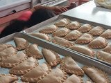 Empanaditas de cerveza rellenas de cajeta