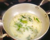 A picture of step 6 of Gujarati kadhi.