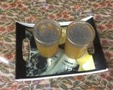 A picture of step 3 of Passion fruit squash.