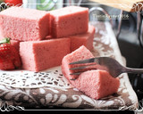Foto langkah ke 13 dari resep Ogura Cake Strawberry Yoghurt Cottony Cake with Fresh Strawberry.