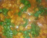 A picture of step 4 of Chana dal tarka.