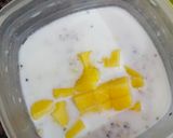 A picture of step 3 of Oats Chia Mango Pudding.