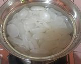 Foto langkah ke 2 dari resep Kolang Kaling Marjan Coco Pandan.