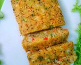 A picture of step 8 of Savoury Semolina Cake.
