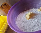 A picture of step 1 of Heart Shaped mandazi #charityrecipe.