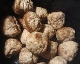 A picture of step 1 of Meatball Sub Homecook style.