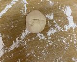 A picture of step 3 of Naan Bread.