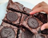 Foto langkah ke 9 dari resep Chewy Brownies (no mixer, loyang 22x22).
