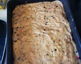 Une image de l'étape 4 de Cookie géant aux smarties.