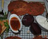 Indian Beetroot pancake پنکیک لبو recipe step 8 photo