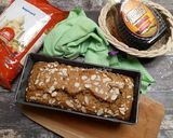 Foto langkah ke 4 dari resep Cake Pisang Gandum Maple Syrup.