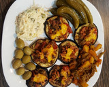 عکس مرحله 3 از دستور پیتزا رژیمی بادمجان