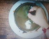 A picture of step 14 of Eggless chocolate cake no oven.