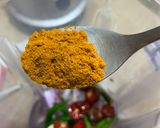 A picture of step 2 of Malaysian Coconut curry (Lemak).