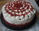 Vörösbársony torta (Red Velvet)🍰 recept fázis 7 fotója
