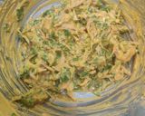 A picture of step 3 of Methi Pakoda..